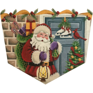 Rebecca Wood Designs - Santa at the Door Cuff