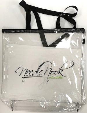 Craft Case - Large Clear Vinyl Tote - Needle Nook