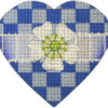 Melissa Shirley Designs - Blue & White Hearts (4 Designs) - Image 3