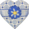 Melissa Shirley Designs - Blue & White Hearts (4 Designs) - Image 2