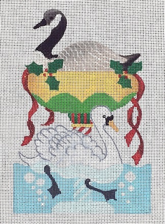 Brenda Stofft Designs - Geese Laying/Swans Swimming