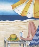 Patti Mann Needlepoint - Beach Umbrella