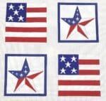 Pepperberry Designs - Patriotic Coasters