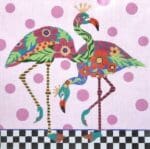 Amanda Lawford - Wacky Flamingos