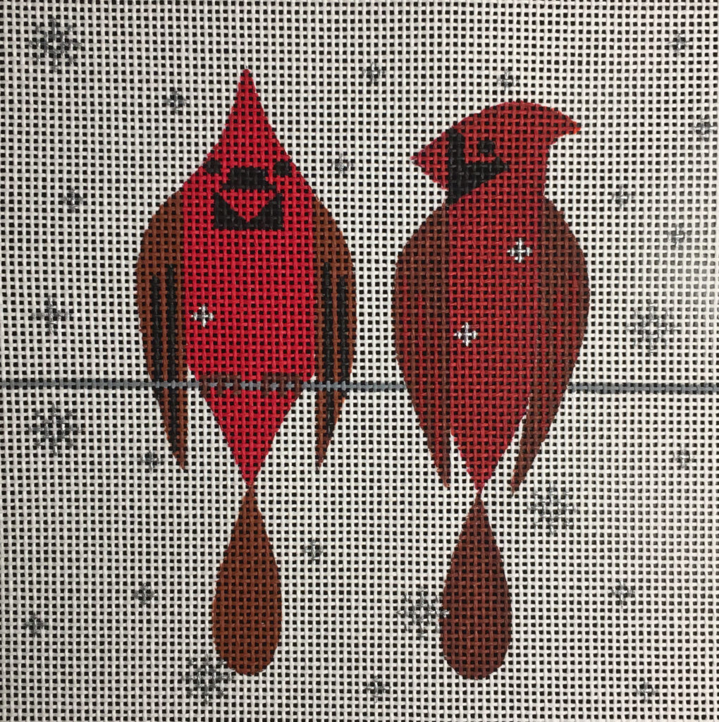 Vallerie Needlepoint Gallery 2 Cardinals Needle Nook