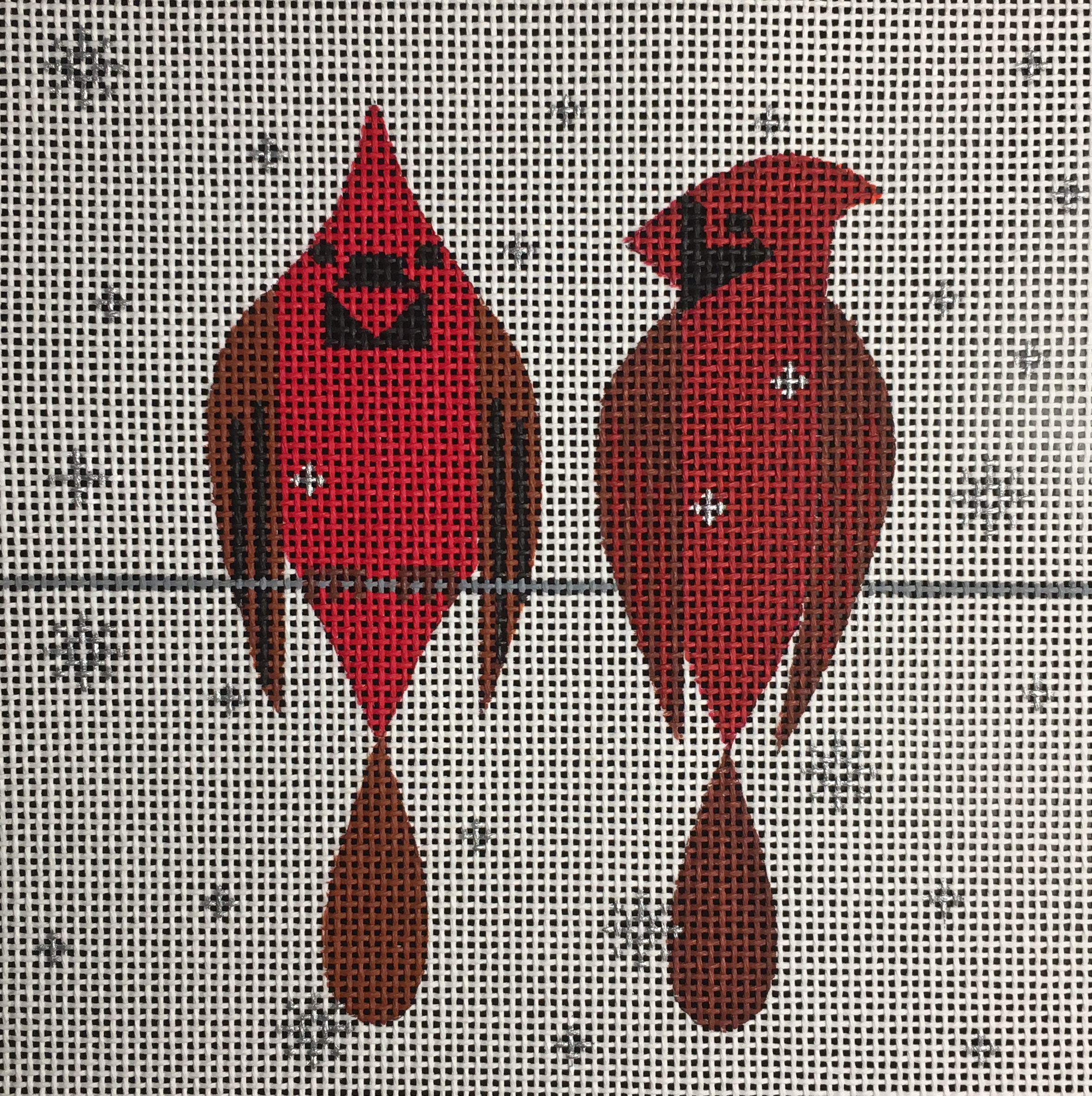 Vallerie Needlepoint Gallery 2 Cardinals Needle Nook