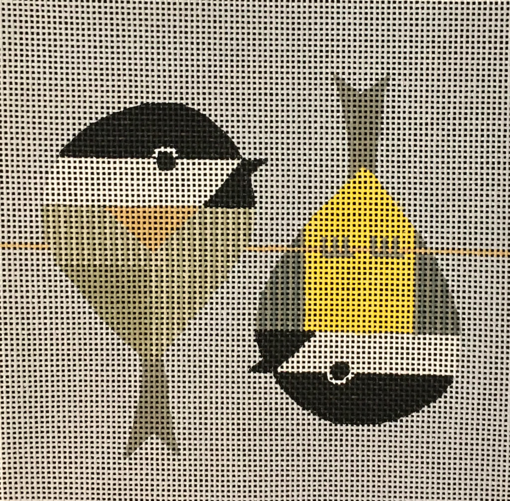 Vallerie Needlepoint Gallery 2 Chickadees Needle Nook