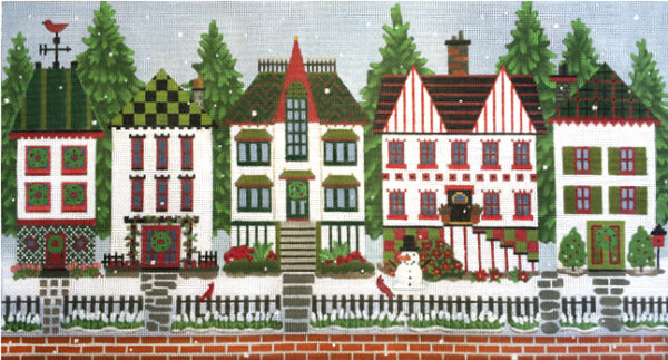 Melissa Shirley Designs - Christmas Row Houses