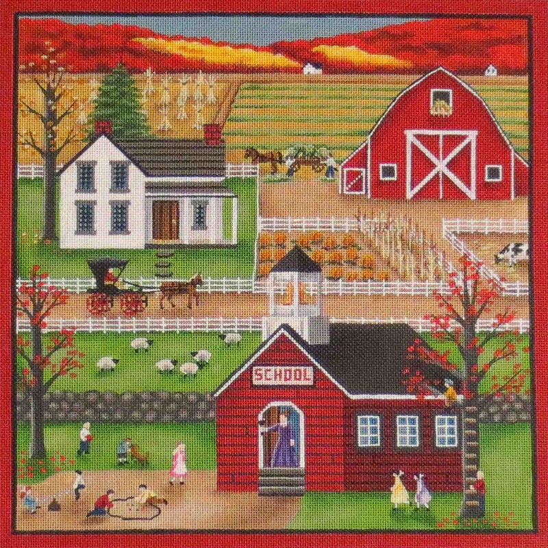Rebecca Wood - Autumn Village