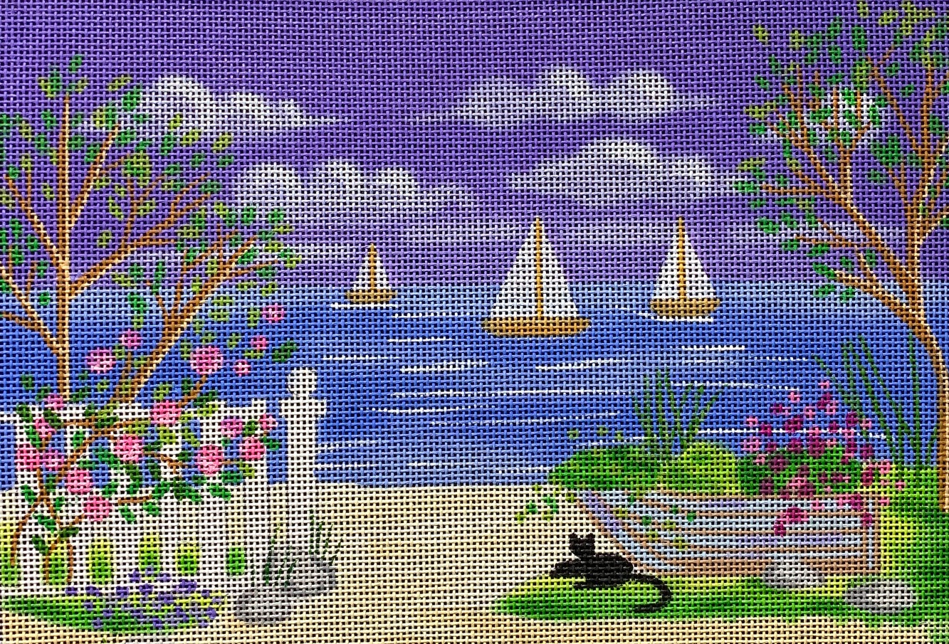 Vallerie Needlepoint Gallery Written in The Sand Needle Nook