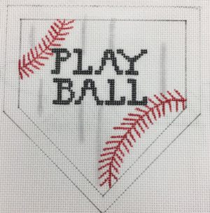 Patti Mann Needlepoint - Play Ball Ornament