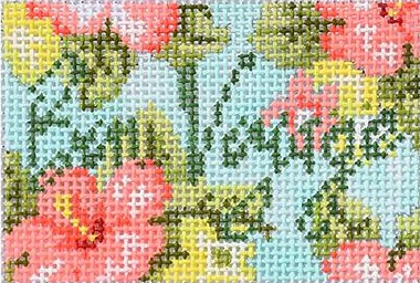 Kirk & Bradley - Luggage Tag - Bon Voyage Floral