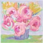 Kate Dickerson Needlepoint - Limbo Roses