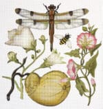 Melissa Shirley Designs -  Dragonfly Botanical
