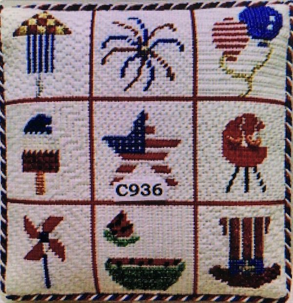 The Princess & Me - 4th of July Squares
