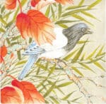 The Meredith Collection - Bird with Orange Leaves