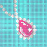The Meredith Collection - Pink Stone Necklace