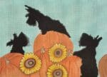Cindi Lynch - Scottish Terriers Halloween Pumpkin