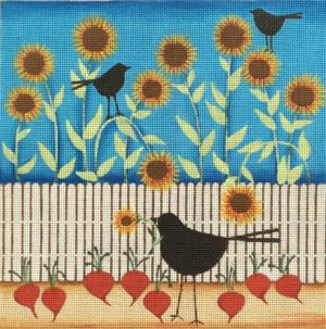 Ewe & Eye & Friends - Sunflowers & Crows