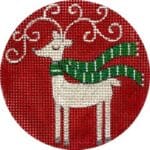 Alice Peterson Co. - Reindeer on Red