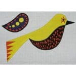 Zecca Designs - 3D Black Breasted Birdie