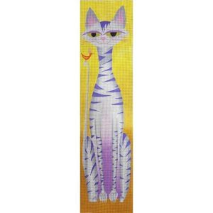 Zecca Designs - Tall Cat and a Tiny Bird