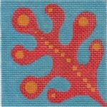 Zecca Designs - Red Oak Leaf Square