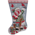 Rebecca Wood Designs - Cardinal Snowman