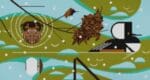 Charley Harper Needlepoint - Edge of Appalachia - Winter
