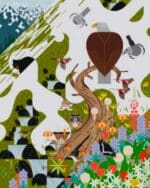 Charley Harper Needlepoint - Alpine Northwest