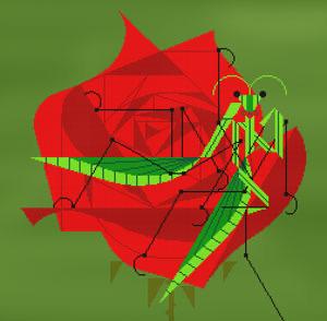 Charley Harper Needlepoint - Wedding Feast