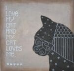 Patti Mann Needlepoint - I Love My Cat