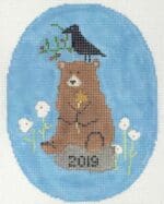 Pippin Studio - Meadow Bear Ornament