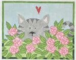 Pippin Studio - Cat in the Flowers