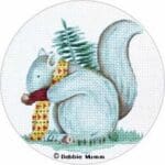 Melissa Shirley Designs - Squirrel Ornament