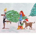 Patti Mann - Carrying the Christmas Tree