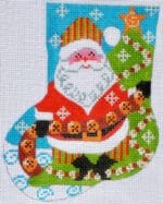 Danji Designs - Jingle Bells Santa Mini Sock