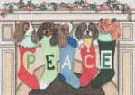 Cindi Lynch - King Charles Cavalier Hung on Chimney