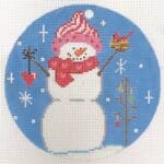 The Meredith Collection - Snowman with Cardinal