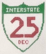 Kimberly Ann Needlepoint - Interstate 25