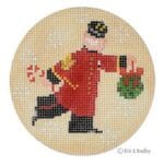 Kirk & Bradley Needlepoint - Christmas in London - The Colonel