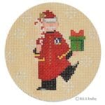Kirk & Bradley Needlepoint - Christmas in London - The Major