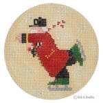 Kirk & Bradley Needlepoint - Christmas in London - The Brigadier