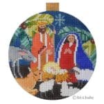 Kirk & Bradley Needlepoint - Nativity Round