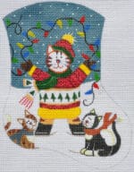 Danji Designs - Cat with Lights Mini Sock