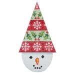 Kirk & Bradley Needlepoint - Snowcone-Holly Stripe