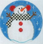 The Meredith Collection - Snowman with Ear Muffs