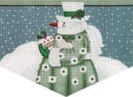 Melissa Shirley Designs - Winter Snowman Cuff