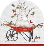 Melissa Shirley Designs - Let It Snow Snowman