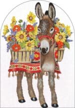 Melissa Shirley Designs - Sweet Flower Burro